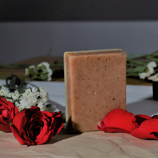 Rose Mud Pie and Sandalwood Soap