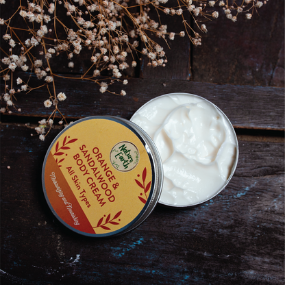 Orange Sandalwood body cream